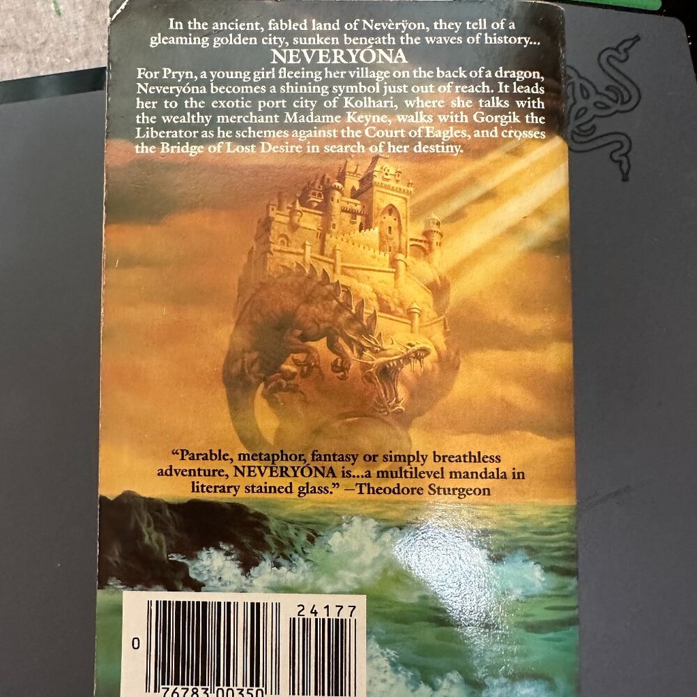 Tales of Neveryona by Samuel R. Delany 1983 Bantam Books - Picture 2 of 2